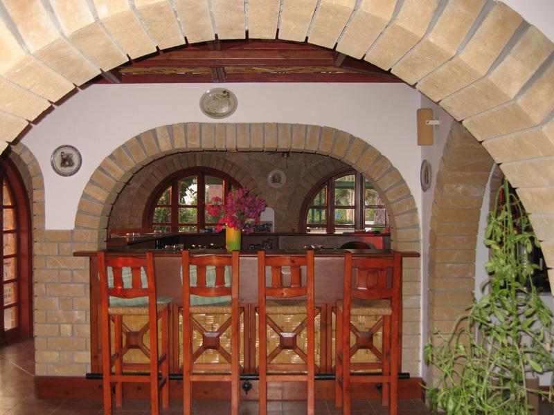 塔普赛特酒店 Agios Georgios  餐厅 照片